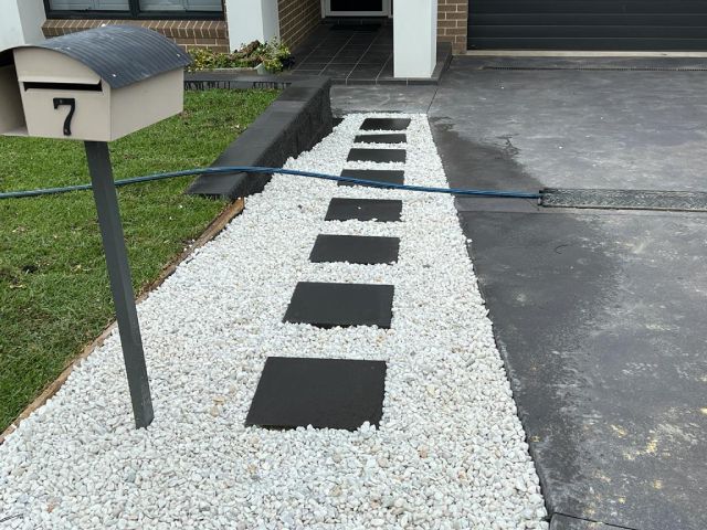 Paving & sandstone work